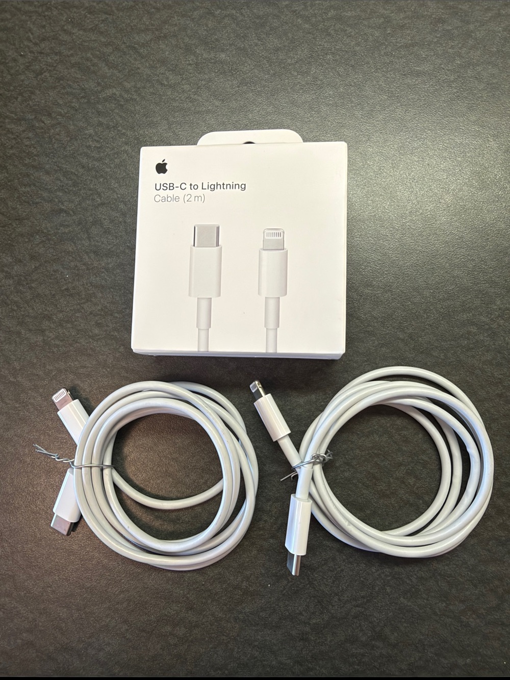 Apple USB-C to Lightning Charging Cables - White